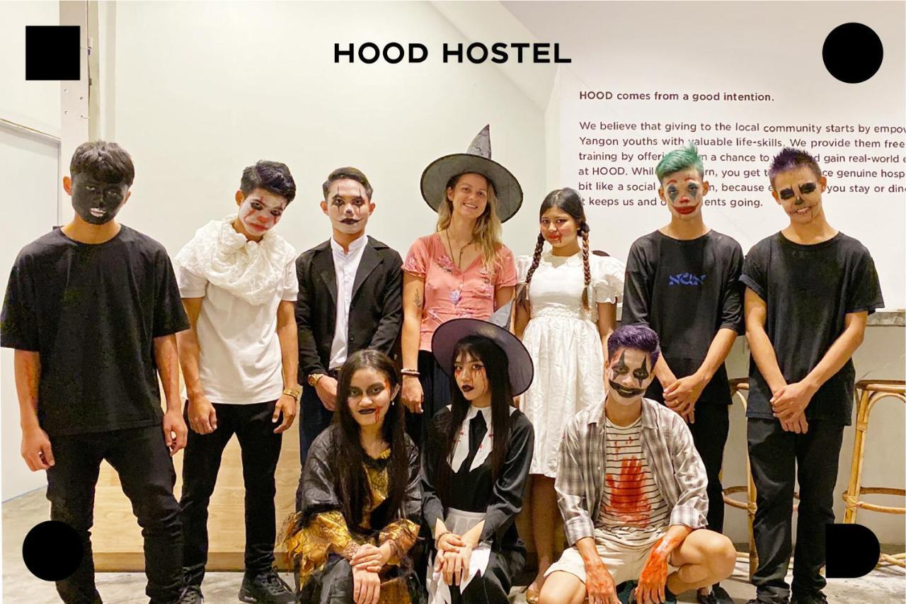 HOOD Hostel Yangon Exterior foto